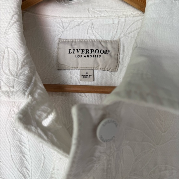 New Liverpool White Denim Blazer - Picture 4 of 10